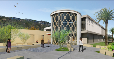 Water Campus Improvement Project Building Rendering